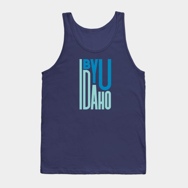 The BYU in Idaho Tank Top by sombreroinc